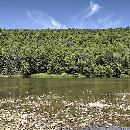 Spacious Home With Deck, Grill And Delaware River View Callicoon Exterior photo