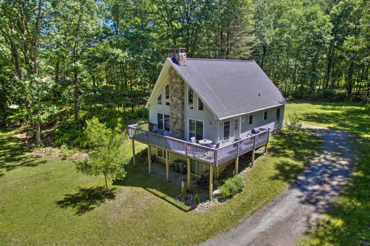 Spacious Home With Deck, Grill And Delaware River View Callicoon Exterior photo