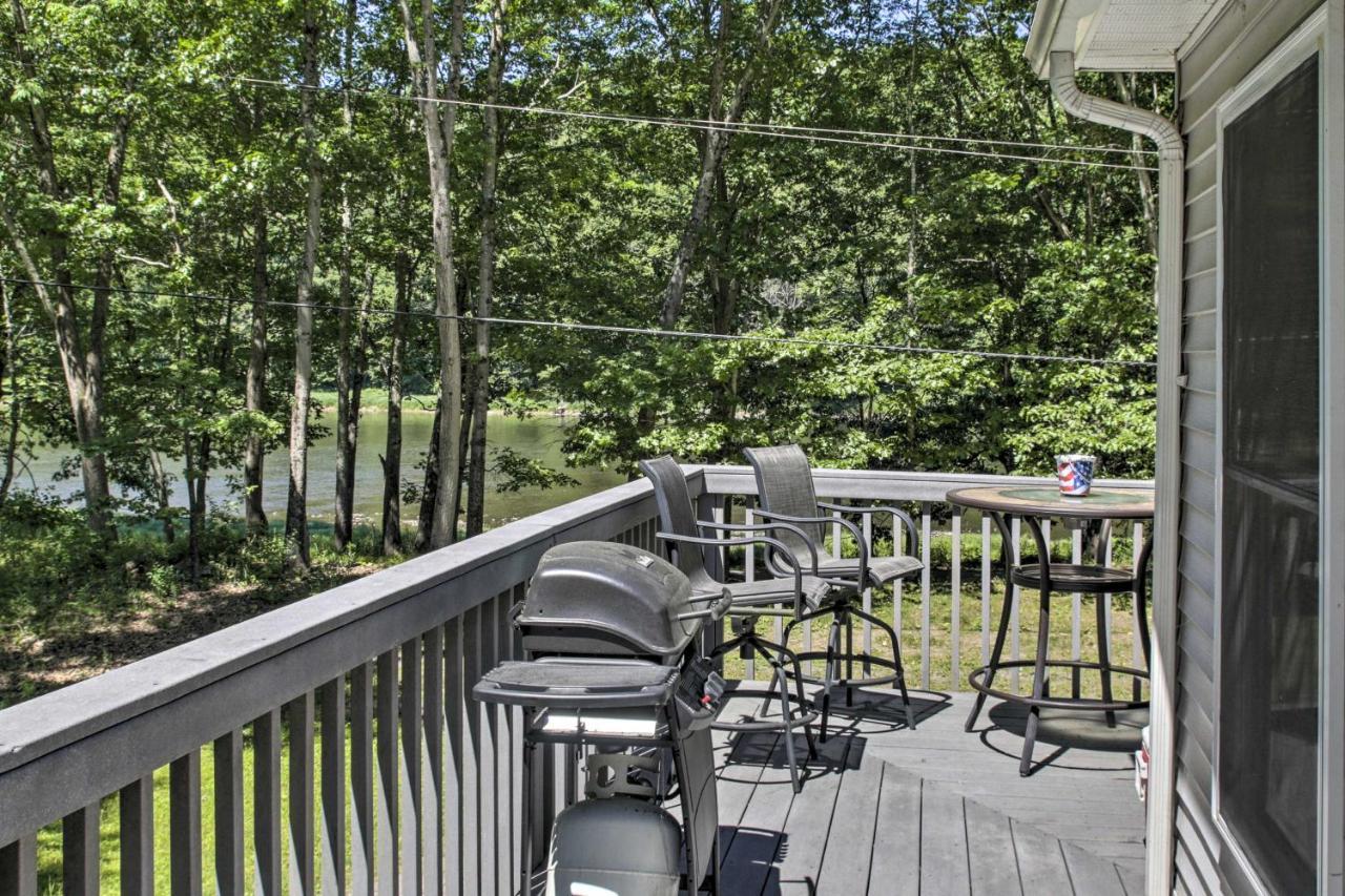 Spacious Home With Deck, Grill And Delaware River View Callicoon Exterior photo